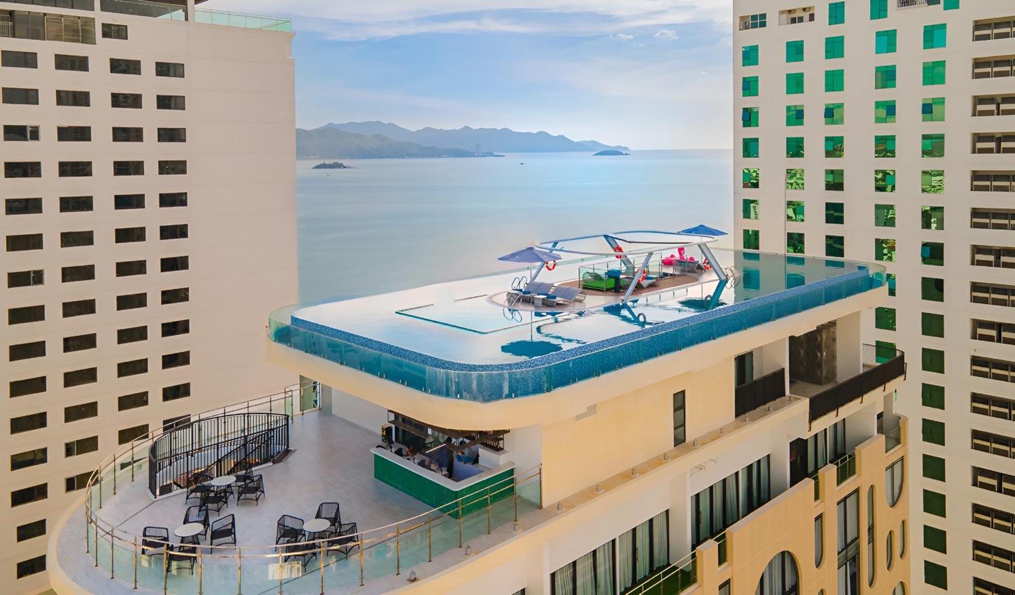 Grand Tourane Nha Trang Hotel Exterior foto